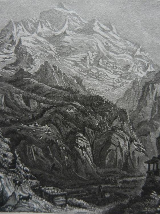 Incisioni: Vue de la Jungfrau – Usato da Risch venduto da Rischli15 6