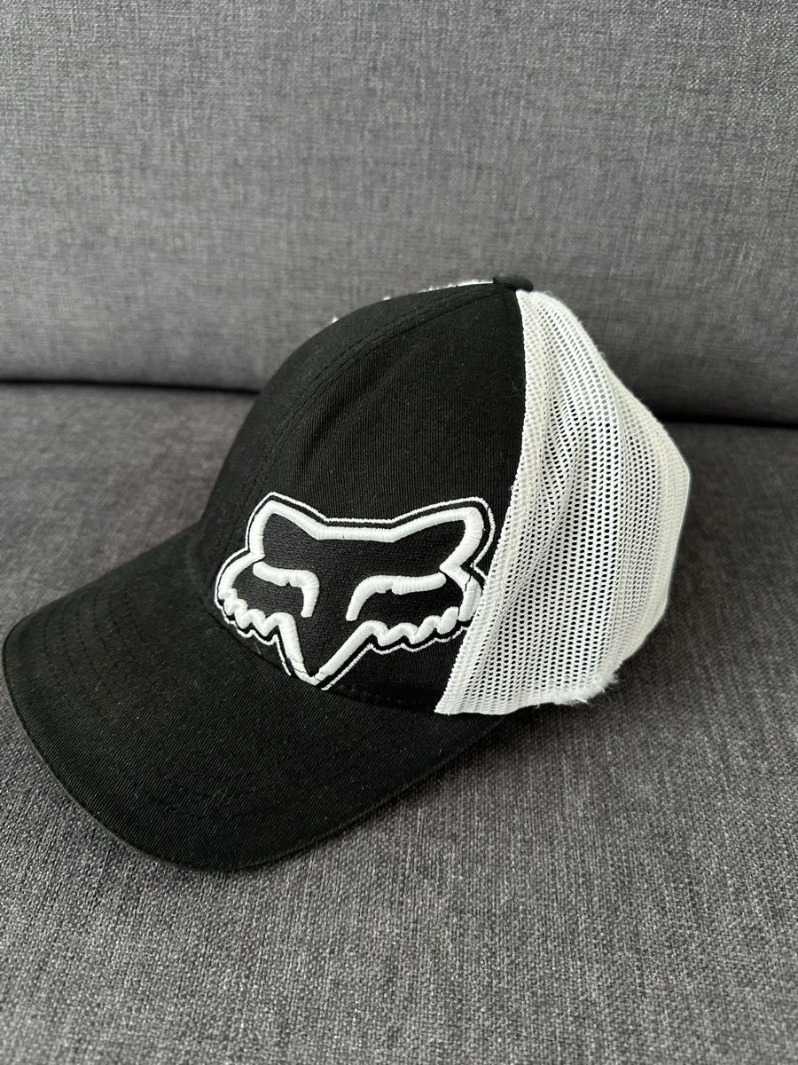 Copricapi, berretti & cappellini: Fox Racing Cap, Schwarz/Weiss – Usato da Suhr venduto da eeela01