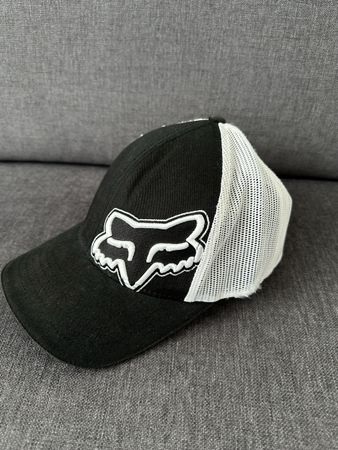 Fox Racing Cap, Schwarz/Weiss