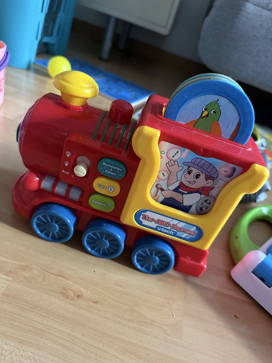 Spielzeuge: VTech Tier-ABC-Express mit Tierkarten – Gebraucht aus Laufen von mar_g26w