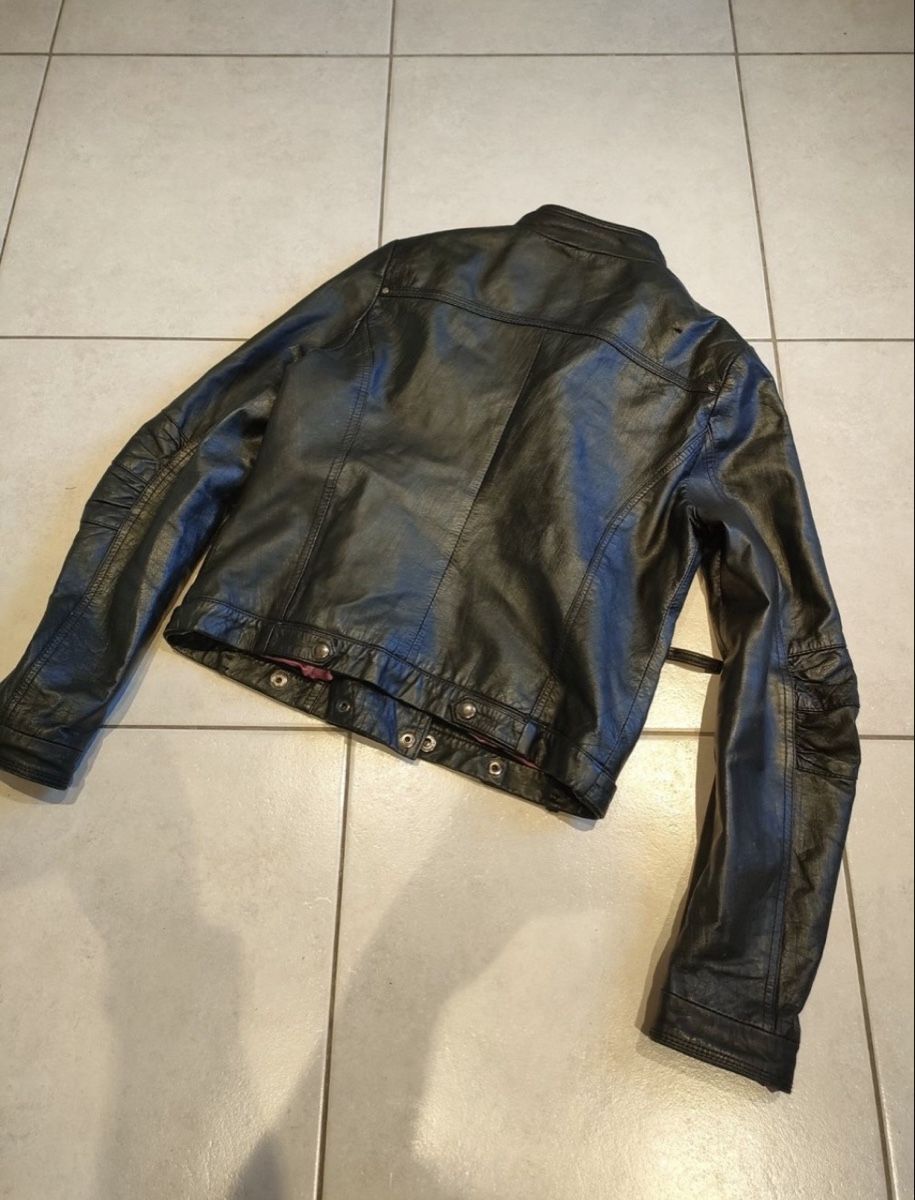 Vestes: Schwarze Lederjacke – D'occasion à Zürich par lea_8ks7 3
