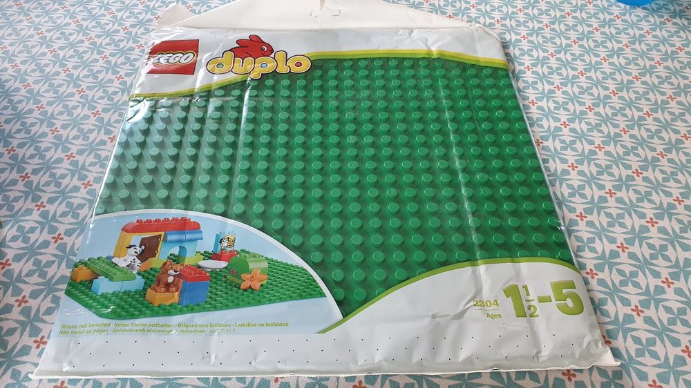 Lego Duplo 2304 plaque de base verte neuve