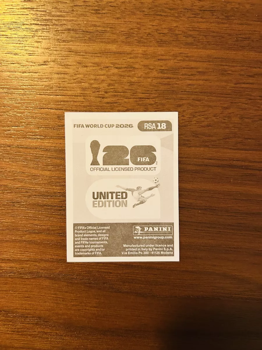 Panini Sammelbilder & Trading cards: Panini RSA 18 – Neu (gemäss Beschreibung) aus Zürich von _Josh_ 1