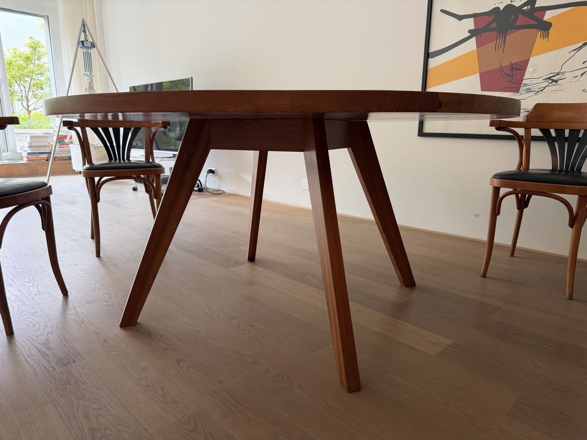 Set di tavolo e panche: Holz Esstisch mit 6 Stühlen – Usato da Zürich venduto da lis_598l 1
