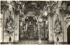 Einsiedeln - Inneres der Klosterkirche