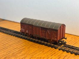 e1637: Güterwagen, auf alt gemacht (Spur N)