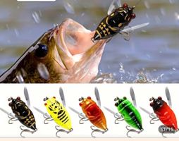 Fischköder TAKAMI Insektenform Set 5 Stk neu