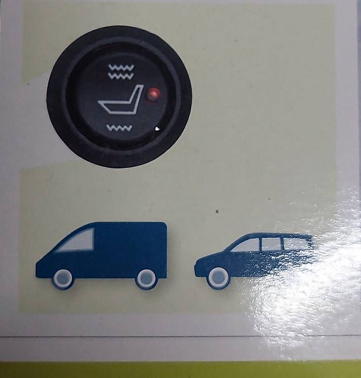 Tutti pezzi di ricambio auto: Riscaldamento sedile Auto / moto  – Usato da Arbedo venduto da dan_r6xk 1