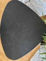 Modern Black Adjustable Side Table - Great for Summer!