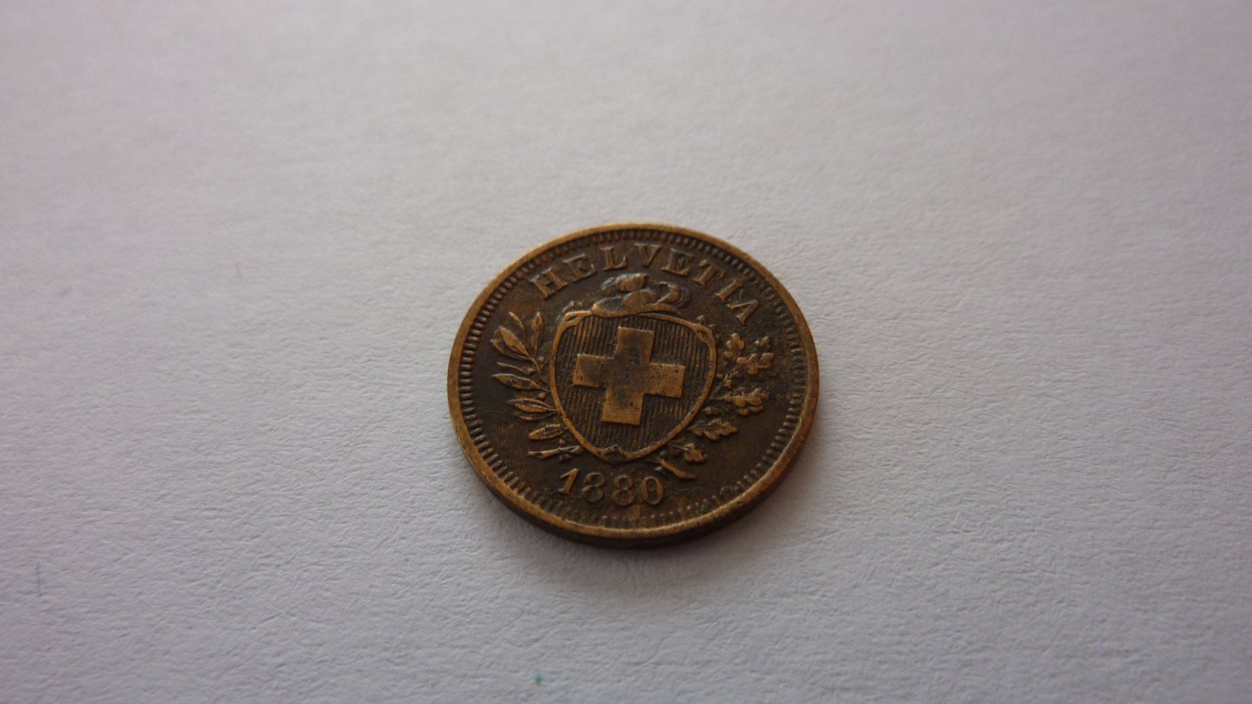 Alle Münzen: Uralter Einräppler 1880 , sehr schön – Neu (gemäss Beschreibung) aus Birrwil von Schnaepli