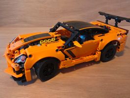 LEGO Technic 42093 Chevrolet Corvette ZR1 komplett + Reserve