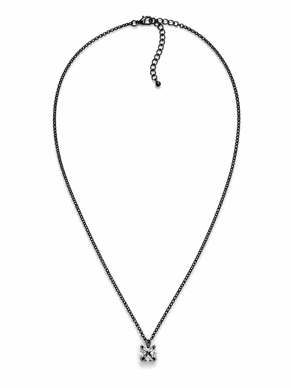 Catenine: Halskette Schwarz Strass Anhänger – Nuovo (secondo la descrizione) da Fully venduto da VaneaSelection 4