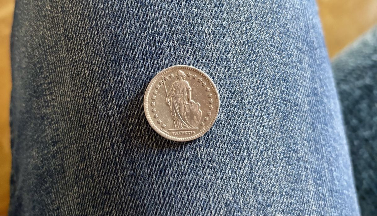 Alle Münzen: Pièce de 1franc suisse – Gebraucht aus Estavayer Le Lac von sico1260 1