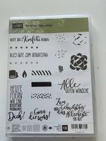 Stempelset von Stampin up "Perfekter Geburtstag"