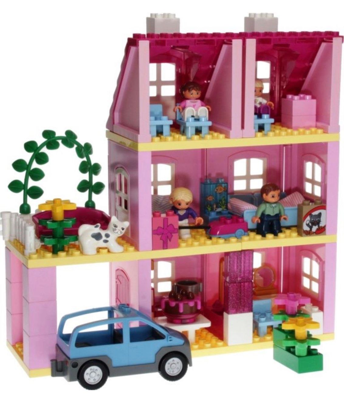 Lego Giocattoli: Lego Duplo Wohnhaus, Basis Set Nr. 4966 – Usato da Henggart venduto da ThePfi 5