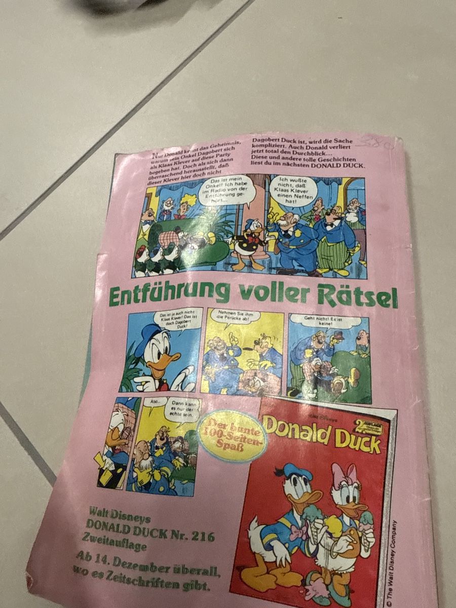 Fumetti: Donald Duck – Usato da Buttikon SZ venduto da Kellerabteil 1