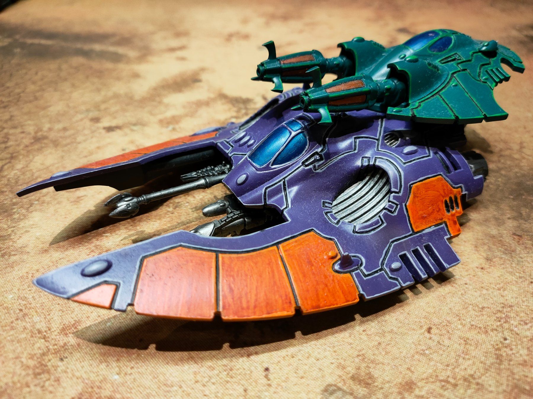 Modellbausätze & Standmodelle: Warhammer 40k Aeldari Eldar Nightspinner – Gebraucht aus Baden von  1