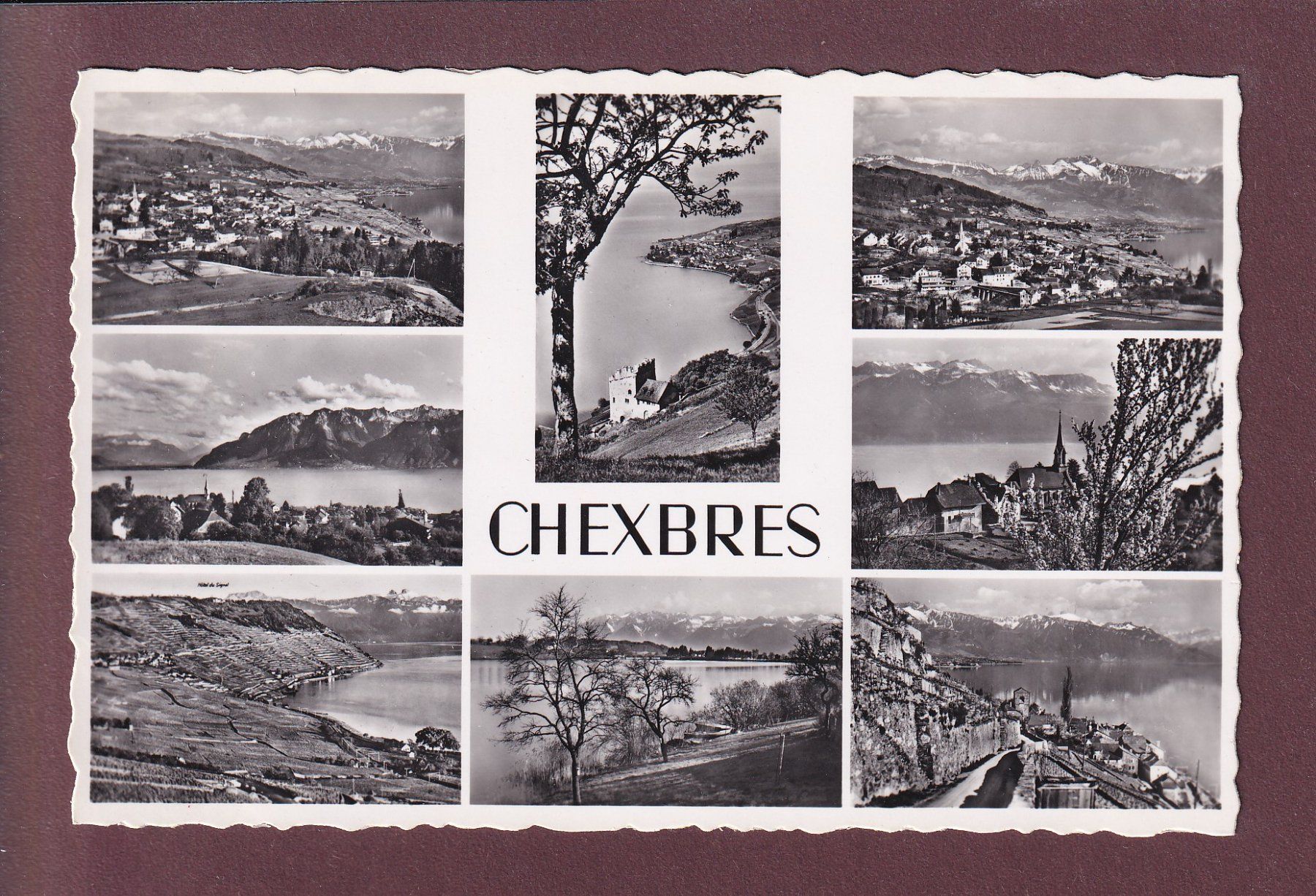 Cartes postales: CHEXBRES - 8 images – D'occasion à Pully par nicecards