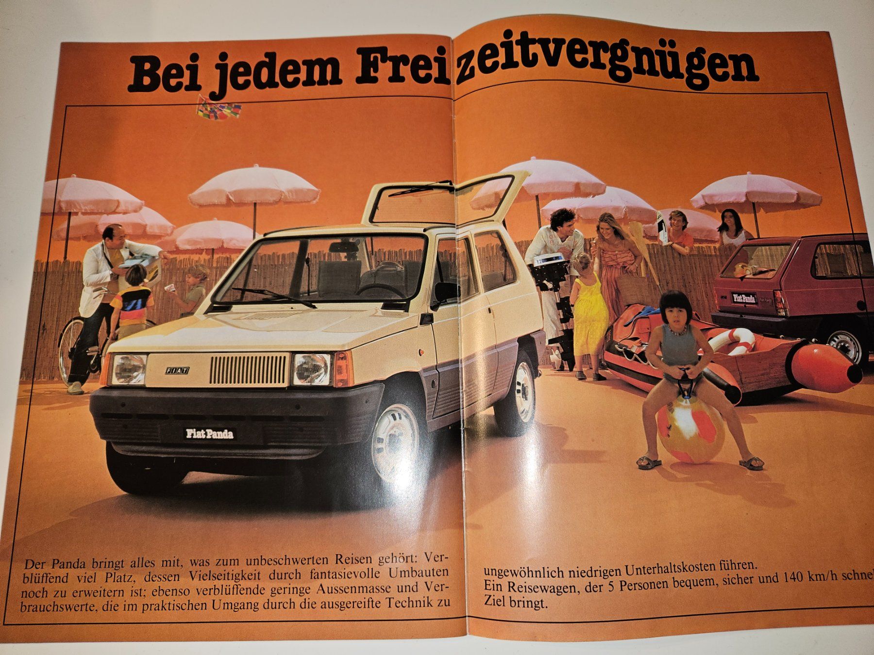 Fiat Documenti: Fiat Panda Original-Prospekt deutsch - Oldtimer – Usato da Gunzwil venduto da Charro03 4