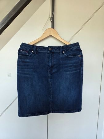 Tommy Hilfiger Denim Rock Damen M (in blau)