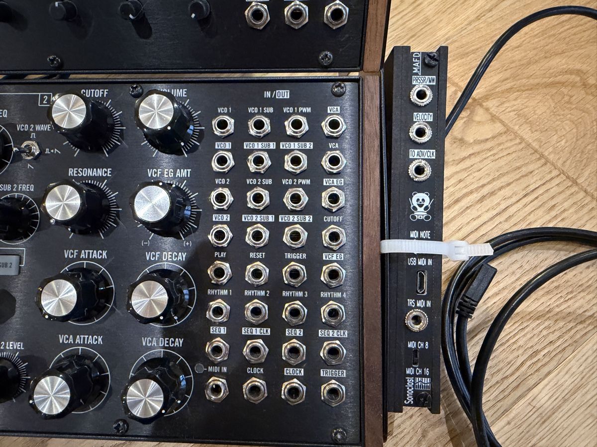 Moog Musikinstrumente: MOOG DFAM Subharmonicon and Sonoclast MAFD – Gebraucht aus Gais von Dwmilo 6