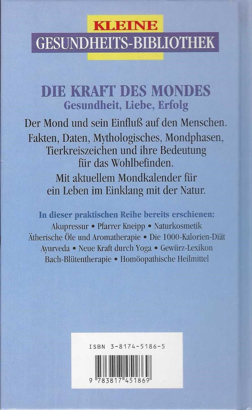Libri: Die Kraft des Mondes – Nuovo (secondo la descrizione) da Flims - Dorf venduto da Stagediver 1