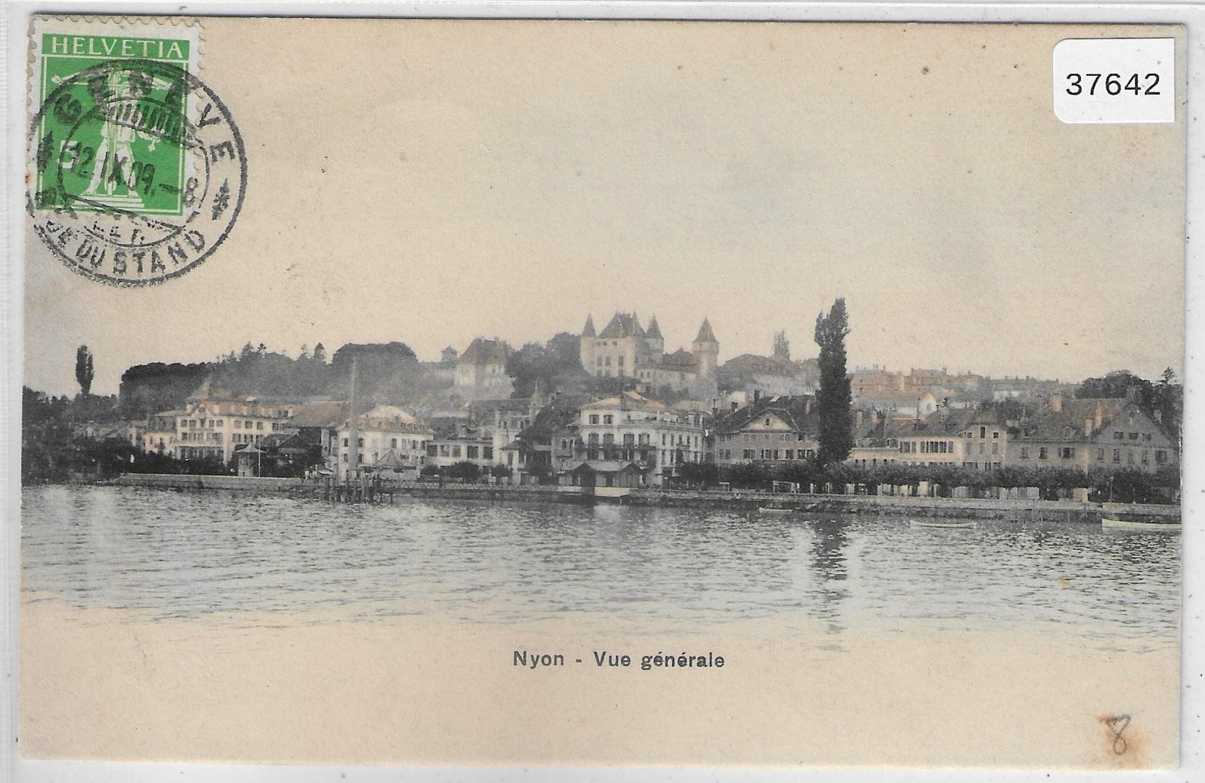 Cartoline postali: Nyon - Vue generale – Usato da Ettingen venduto da Kartenplanet