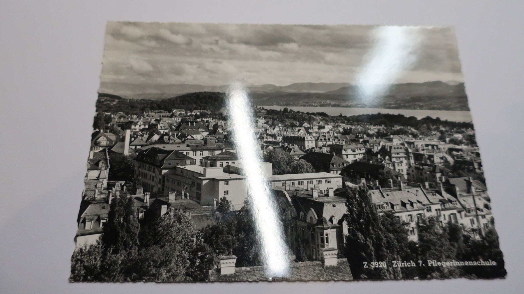 Ansichtskarten: Zürich  7. Pflegerinnenschule – Gebraucht aus Cormoret von Pascalll2001 1