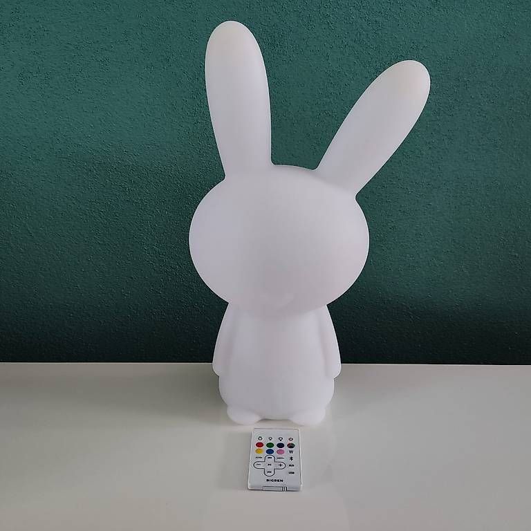 Lampade: Lapin lumineux 44 cm Bigben Bluetooth avec télécommande – Usato da Granges-Paccot venduto da Cecile76