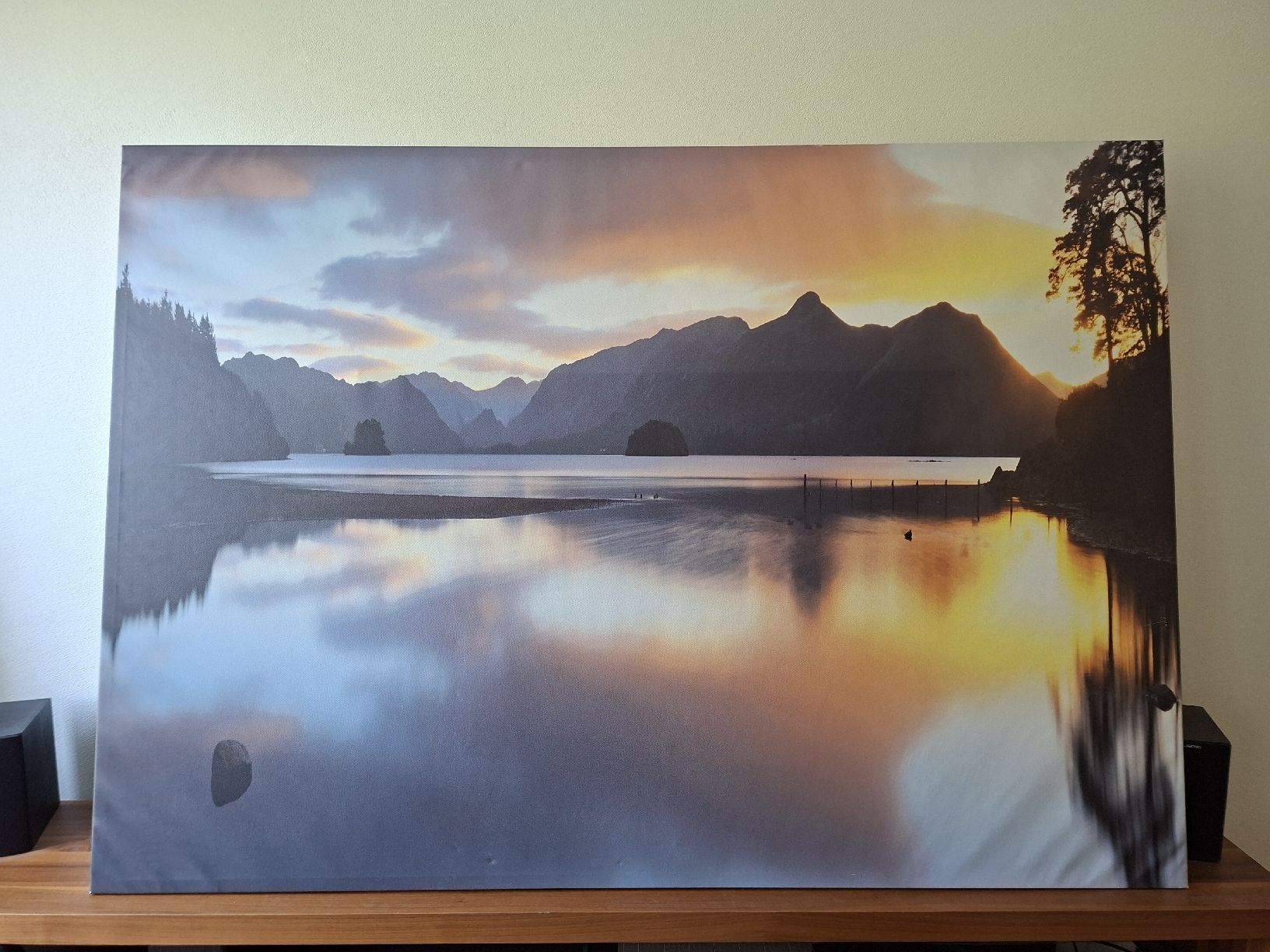 Poster & Bilder: Leinwandbild "Sunset", 200x140cm – Gebraucht aus Zürich von schaalando