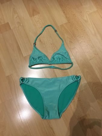 Bikini mit Glitzersteinen Gr. 134/140