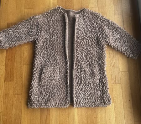 Cosy Winter wool boucle blend Jacket - perfect for layering