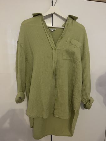 grüne Bluse 