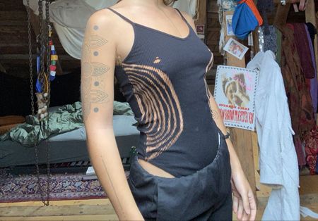Body mit bleach Tribal Muster