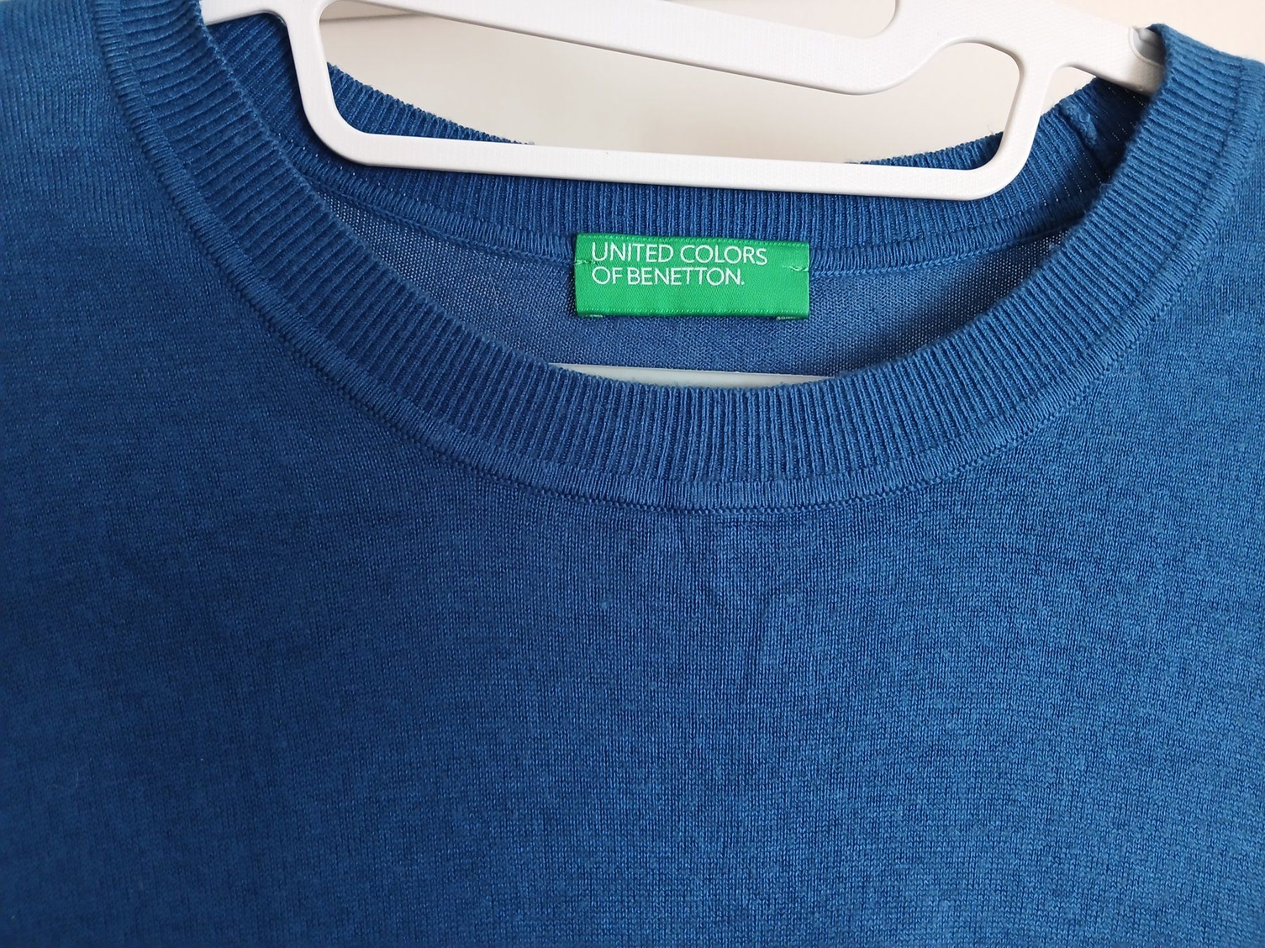 Benetton T-shirt: Sommerliches Strickshirt Benetton Gr L – Usato da Zürich venduto da ast_8nph 1