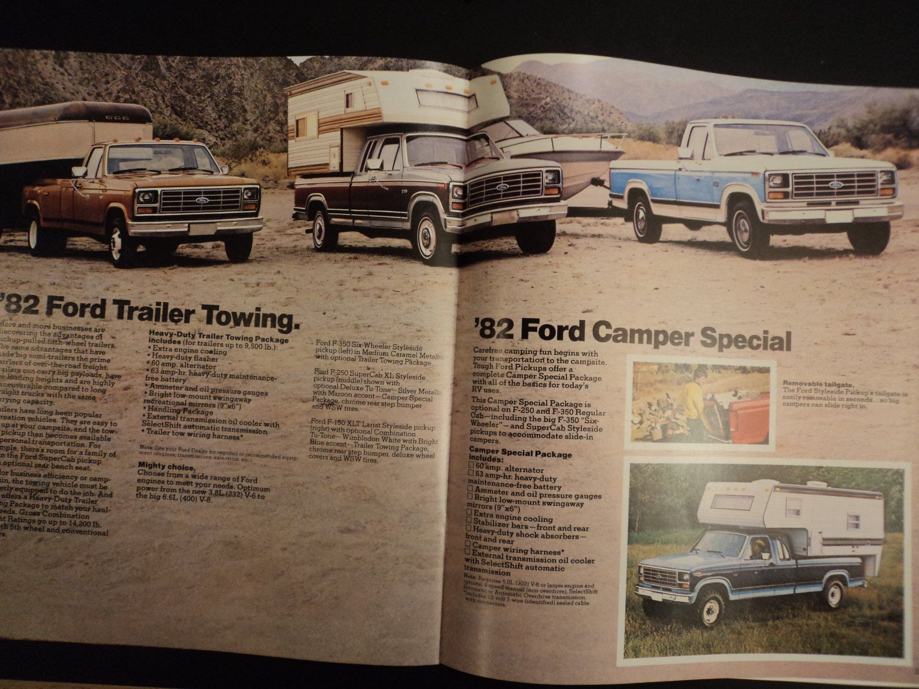 Ford Documenti: Prospekt Ford Pickups F-Series  1982 – Usato da Schwarzenburg venduto da modelCARama 5