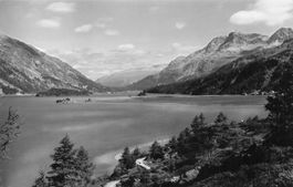 Maloja (GR) Silsersee Panorama
