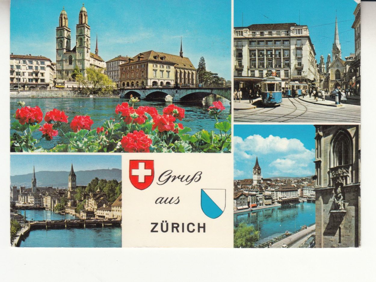 Cartoline postali: Zürich 1973 – Usato da Bürglen TG venduto da StampGraf