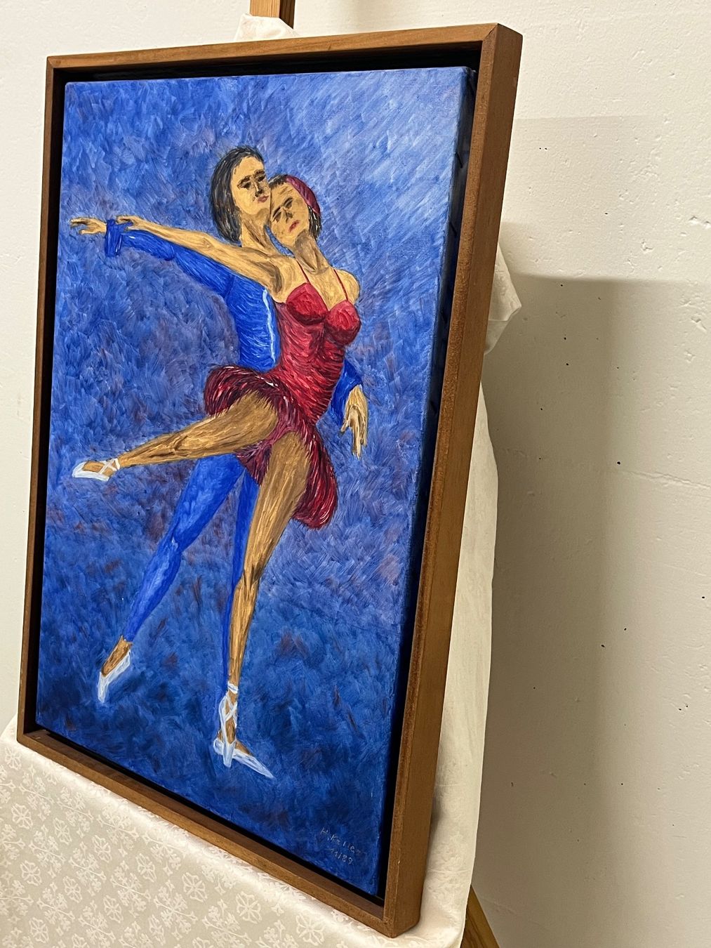 Gemälde: H. KELLER Original Gemälde – Gebraucht aus Basel von PAUL_ART 4