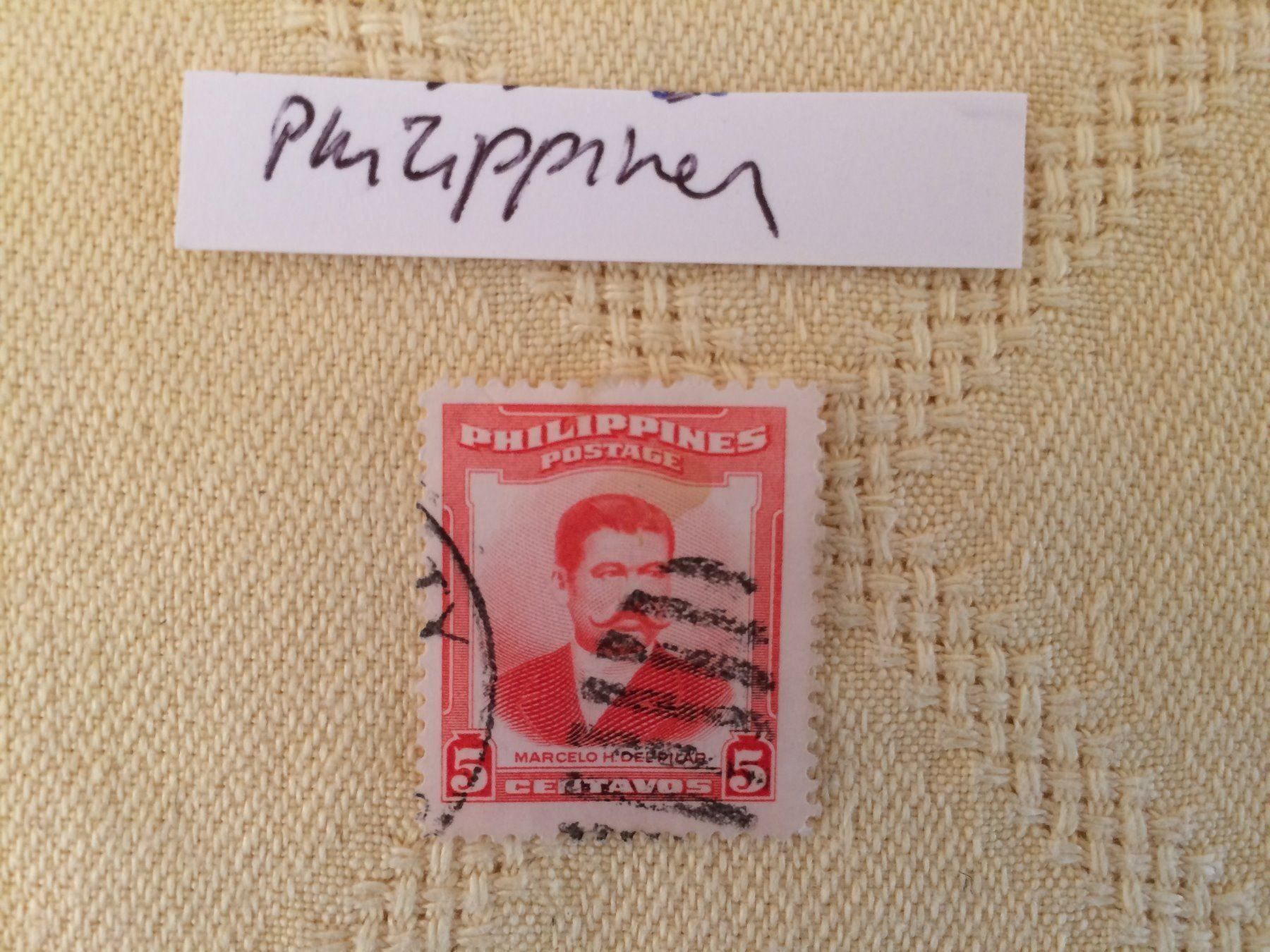 Alle Briefmarken: 1 Stk. Briefmarke PHILIPPINEN,gestempelt – Gebraucht aus Buchs AG von ReaNaTsch