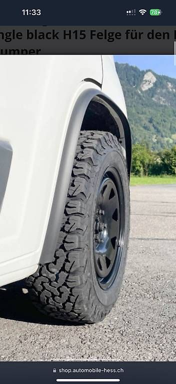 Pneumatici & Ruote complete: Fiat Ducato Offroad Radsatz – Usato da Altstätten SG venduto da Garage_Bergerspeed 2
