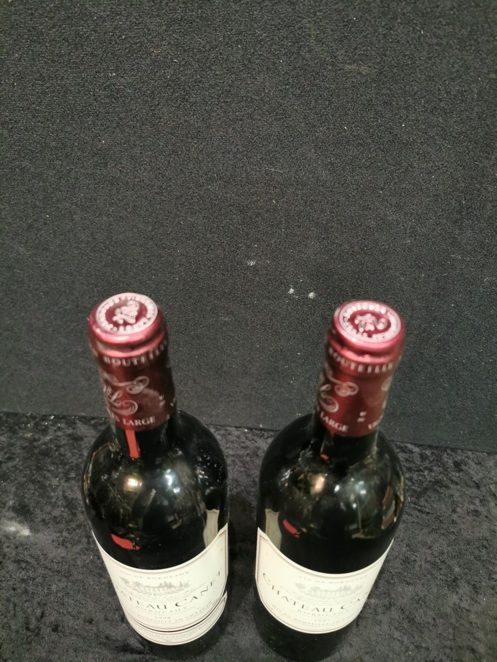 Wein: 2 CHÂTEAU CANET 1998 ET 19997 BORDEAUX – Neu (gemäss Beschreibung) aus Genève von Leboucheoreilles 3