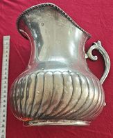 Vintage Silver Plated Water Pitcher - Elegant Design!