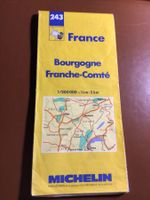 Carte routière Bourgogne Franche-Comté