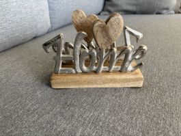 Serviettenhalter neu holz/eisen