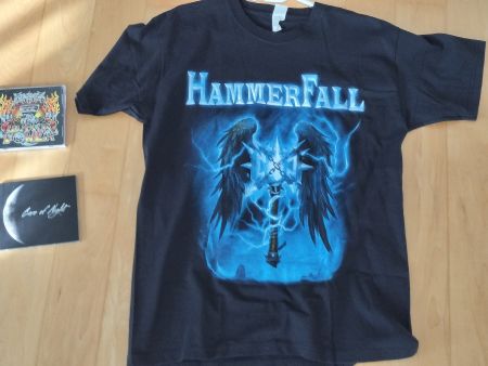 HAMMERFALL NEW Vintage T-Shirt Helloween Dragonforce