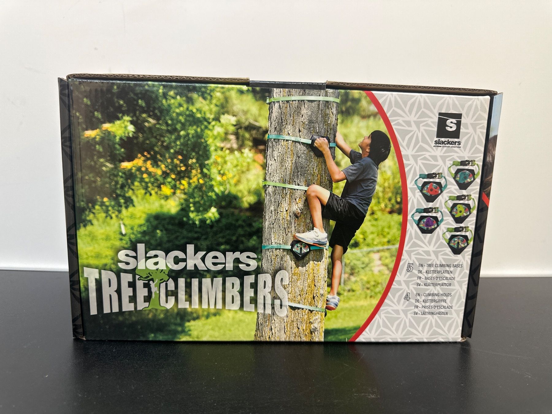 Kletterwände & Klettergriffe: Neu Slackers Treeclimbers Klettergriffe (1x) – Neu und originalverpackt aus Inwil von Rzic-Liquidationen