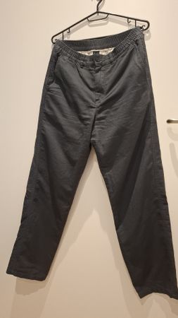 pants loose, with cotton and linen ZARA