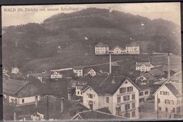 AK Wald Mit Neuem Schulhaus 1914 ZH
