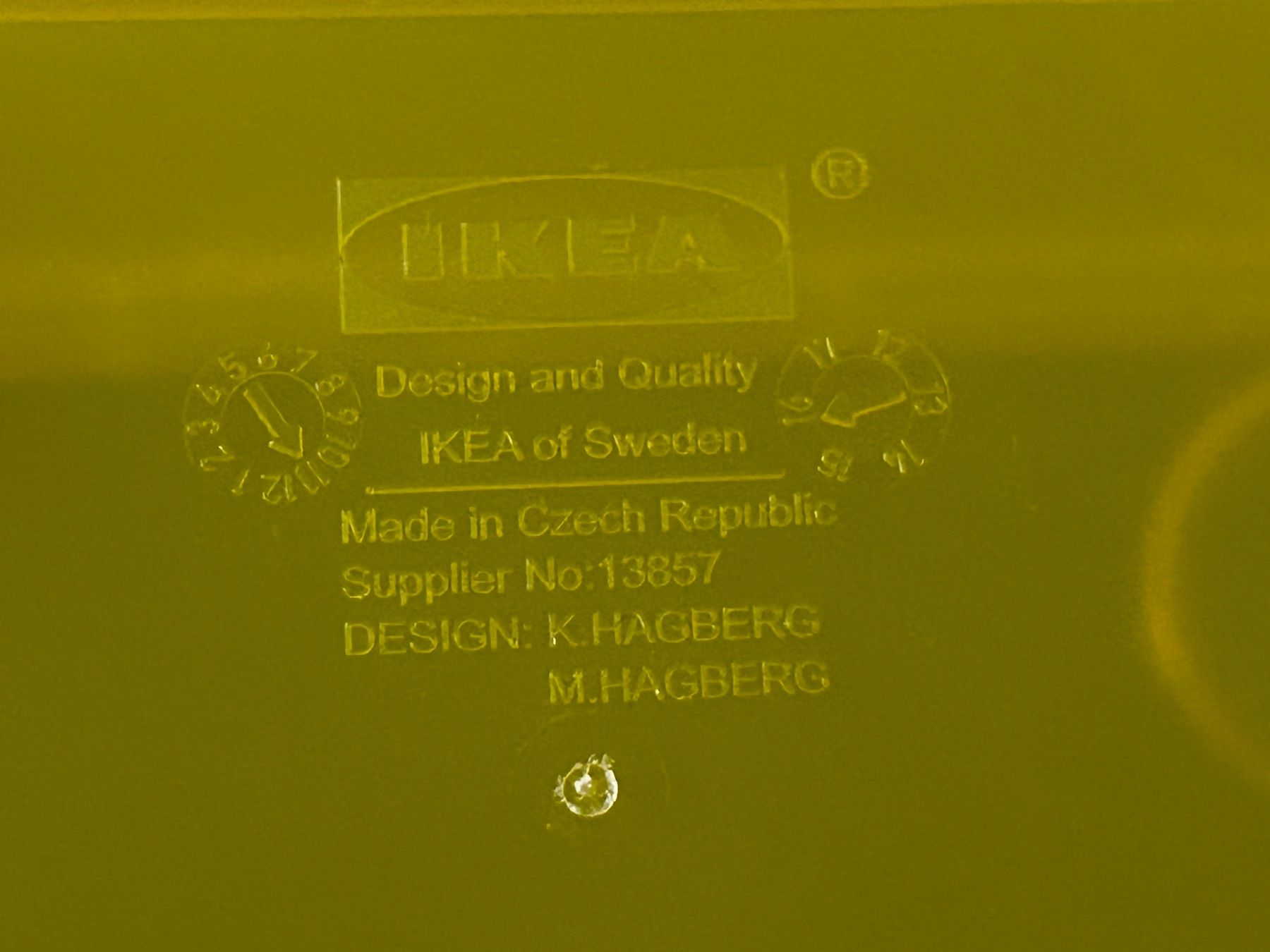 Ikea Contenitori & Simili: IKEA / 3 x GLIS Small Box (gelb) – Usato da Dietlikon venduto da corou_2022 9